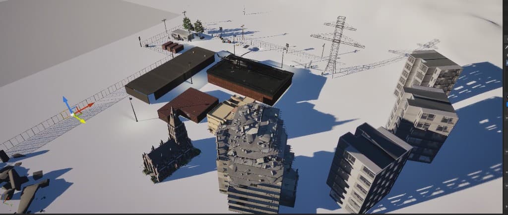 Building assets — editor staging ground