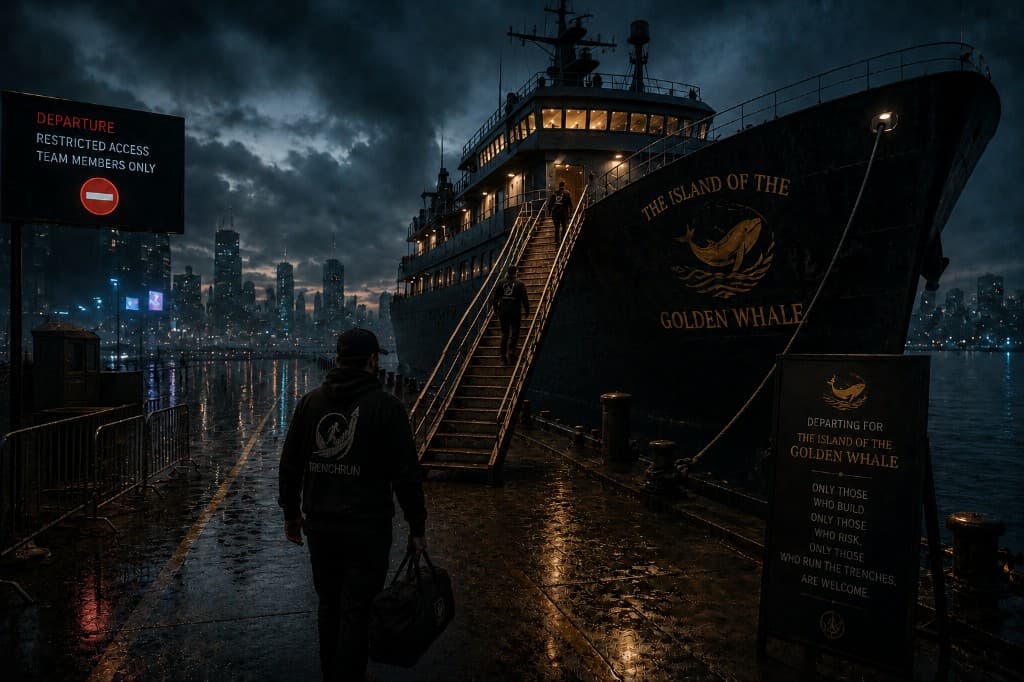 Golden Whale departure — restricted boarding